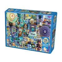 Cobble Hill 1000pc Rainbow Project Blue Jigsaw Puzzle