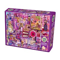 Cobble Hill 1000pc Rainbow Project Purple Jigsaw Puzzle