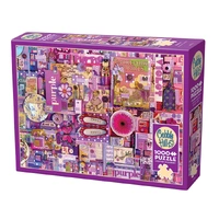 Cobble Hill 1000pc Rainbow Project Purple Jigsaw Puzzle