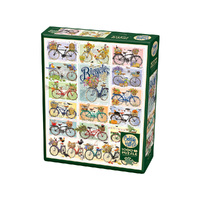 Cobble Hill 1000pc Bicycles Jigsaw Puzzle