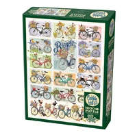 Cobble Hill 1000pc Bicycles Jigsaw Puzzle