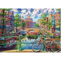 Cobble Hill 1000pc Amsterdam Canal Jigsaw Puzzle