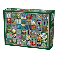 Cobble Hill 1000pc Art Nouveau Tiles Jigsaw Puzzle
