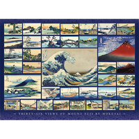 Cobble Hill 1000pc Hokusai Jigsaw Puzzle
