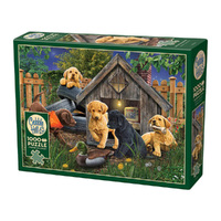 Cobble Hill 1000pc In The Doghouse Jigsaw Puzzle