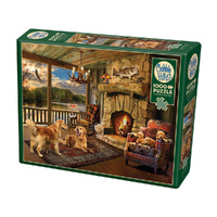 Cobble Hill Lakeside Cabin 1000pc Jigsaw Puzzle