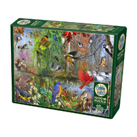 Cobble Hill Birds Of The Season 1000pc Jigsaw Puzzle