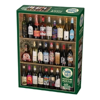 Cobble Hill Wine Alphabet 1000pc Jigsaw Puzzle