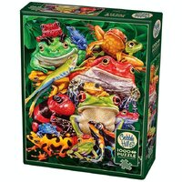 Cobble Hill 1000pc Frog Business Jigsaw Puzzle