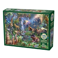 Cobble Hill 1000pc Into The Jungle Jigsaw Puzzle