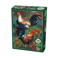 Cobble Hill 1000pc Roosters Jigsaw Puzzle 40188