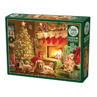 Cobble Hill Cozy Fireplace 1000pc Jigsaw Puzzle