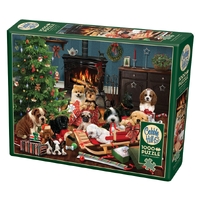 Cobble Hill 1000pc Christmas Puppies