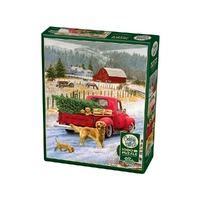 Cobble Hill Christmas On The Farm 1000pc Jigsaw Puzzle