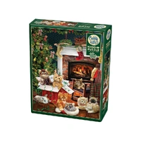 Cobble Hill Christmas Kittens 1000pc Jigsaw Puzzle