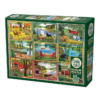 Cobble Hill 1000pc Postcards From Lake Country Jigsaw Puzzle