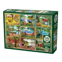 Cobble Hill 1000pc Postcards From Lake Country Jigsaw Puzzle