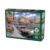 Cobble Hill 1000pc Cafe In Cassis Jigsaw Puzzle 40238