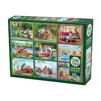 Cobble Hill 1000pc Squirrels On Vacation Jigsaw Puzzle 40256