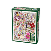 Cobble Hill Flower Press Spring 1000pc Jigsaw Puzzle