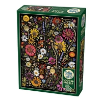 Cobble Hill Flower Press Happiness 1000pcs Jigsaw Puzzle