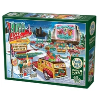 Cobble Hill 1000pc Christmas Time Holiday Drive In Jigsaw Puzzle 40293