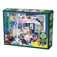 Cobble Hill 1000pc Kitten Slumber Party Jigsaw Puzzle 40307