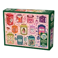 Cobble Hill 1000pc Tea Tin Treasures Jigsaw Puzzle 40334
