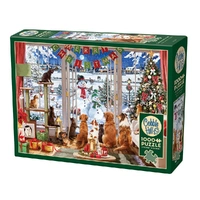 Cobble Hill 1000pc Christmas Visitors Jigsaw Puzzle 40345