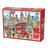 Cobble Hill 1000pc DoodleTown: London Calling Jigsaw Puzzle 44516