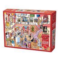 Cobble Hill 1000pc DoodleTown: Museum Mischief Jigsaw Puzzle 44517
