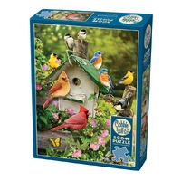 Cobble Hill Summer Birdhouse 500pc Jigsaw Puzzle