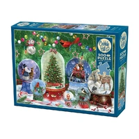 Cobble Hill 500pc Snow Globes Jigsaw Puzzle 45077