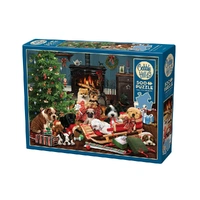 Cobble Hill 500pc Christmas Puppies Jigsaw Puzzle 45091