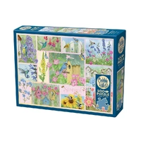 Cobble Hill Garden Birds In Summer 500pc Jigsaw Puzzle