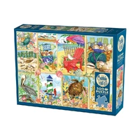 Cobble Hill 500pc Day At The Beach Jigsaw Puzzle 45109