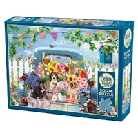 Cobble Hill 500pc Country Truck in Summer Jigsaw Puzzle 45126