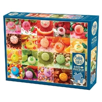 Cobble Hill 500pc Nom Nom Macarons Jigsaw Puzzle 45130