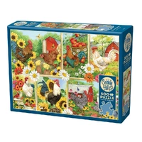 Cobble Hill 500pc Cockadoodledoo Jigsaw Puzzle 45141