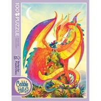 Cobble Hill 100pc Rainbow Dragon Jigsaw Puzzle 46006