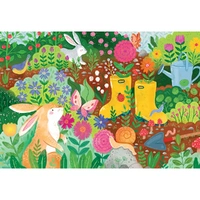 Cobble Hill 100pc Rabbit Garden Jigsaw Puzzle 46013