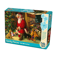 Cobble Hill 350pc Santa's Lucky Stocking Jigsaw Puzzle