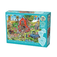 Cobble Hill 350pc Farmyard Folly  Jigsaw Puzzle 47018