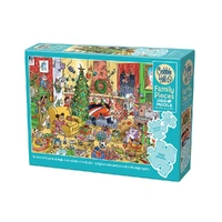 Cobble Hill 350pc Catching Santa  Jigsaw Puzzle 47023