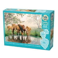 Cobble Hill 350pc Horse Family Jigsaw Puzzle