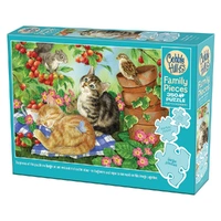 Cobble Hill 350pc Under Cherry Tree Jigsaw Puzzle 47039