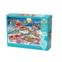 Cobble Hill 350pc Santa's Flyby   Jigsaw Puzzle 47044