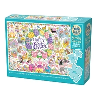 Cobble Hill 350pc Happy Easter   Jigsaw Puzzle 47045