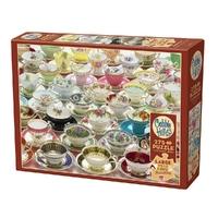 Cobble Hill 275pcXL More Teacups  Jigsaw Puzzle 48010