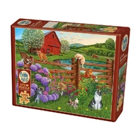 Cobble Hill 275Pc Xl Easy Handling Farmcats Jigsaw Puzzle